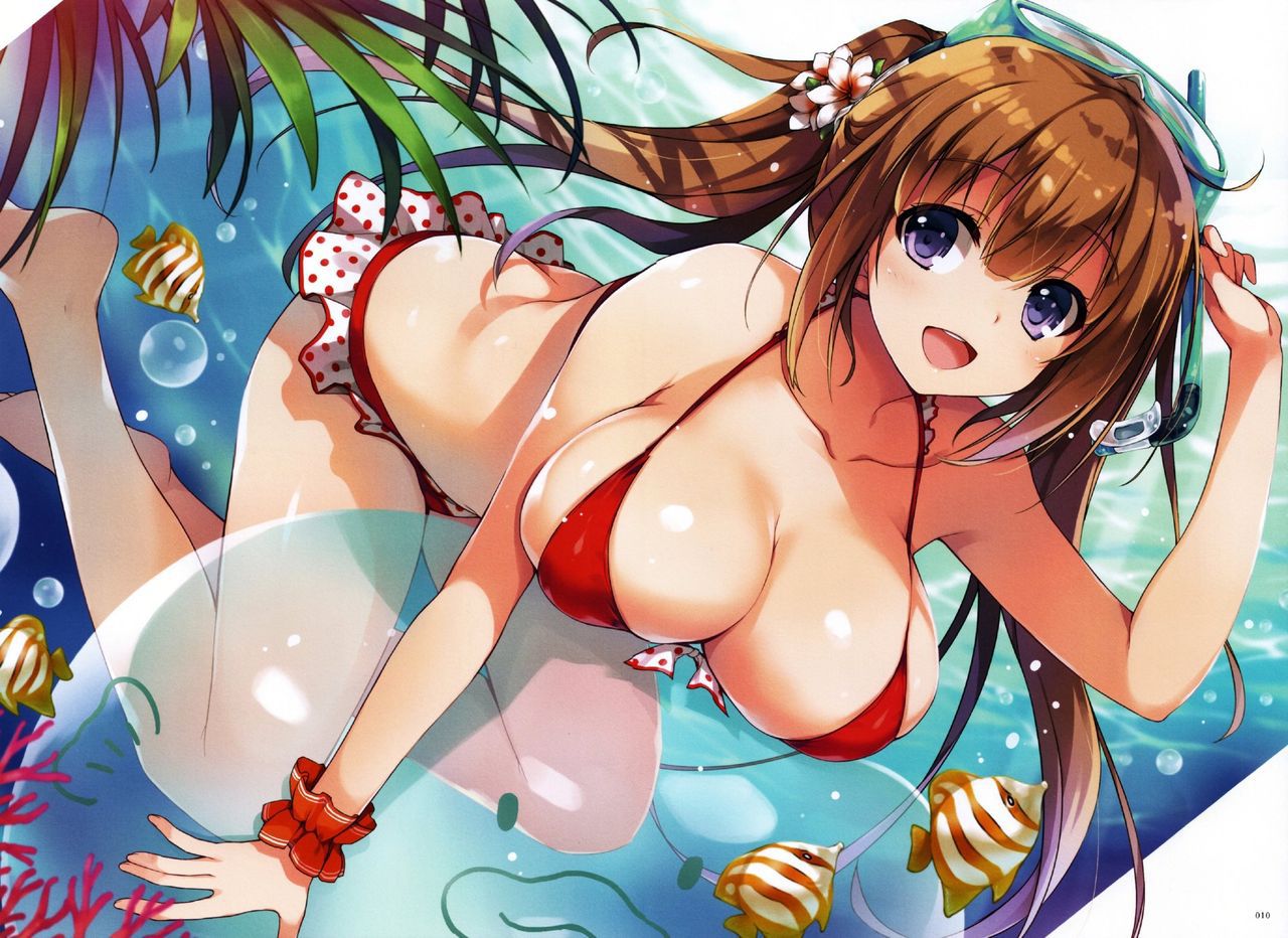 [Second Edition] cool secondary image of a cute girl that is diving in the water 3 [non-erotic] 19