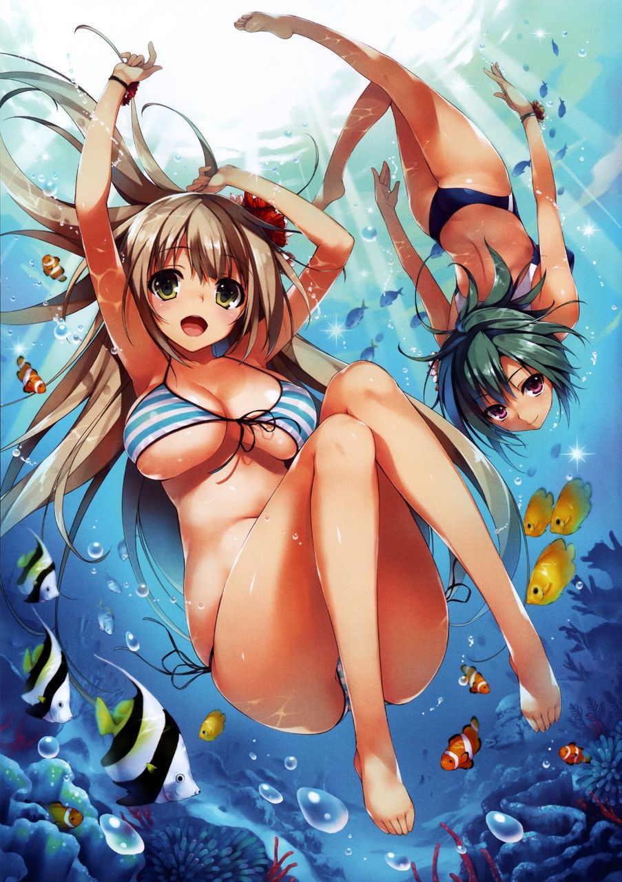 [Second Edition] cool secondary image of a cute girl that is diving in the water 3 [non-erotic] 20