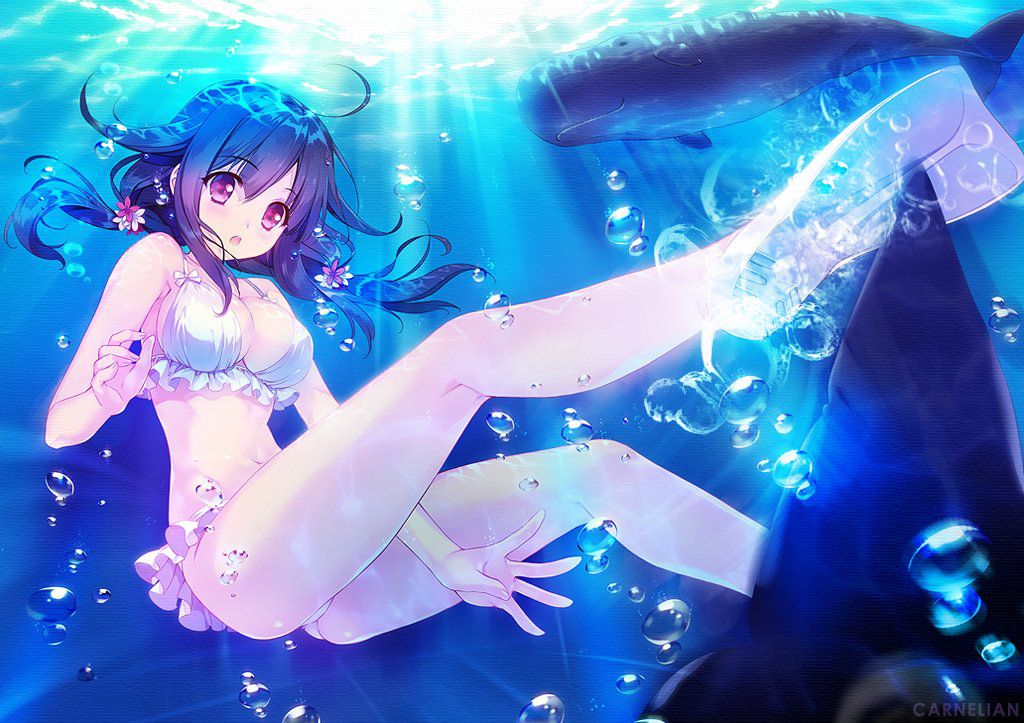[Second Edition] cool secondary image of a cute girl that is diving in the water 3 [non-erotic] 30