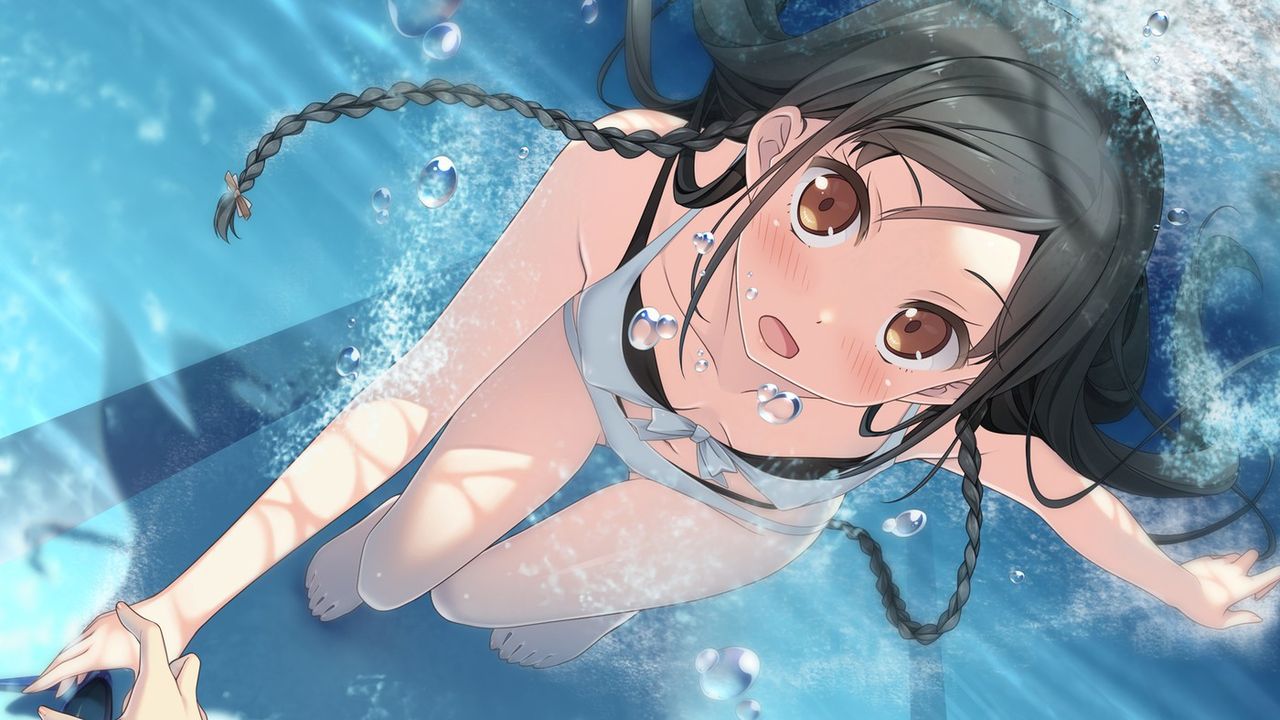 [Second Edition] cool secondary image of a cute girl that is diving in the water 3 [non-erotic] 7