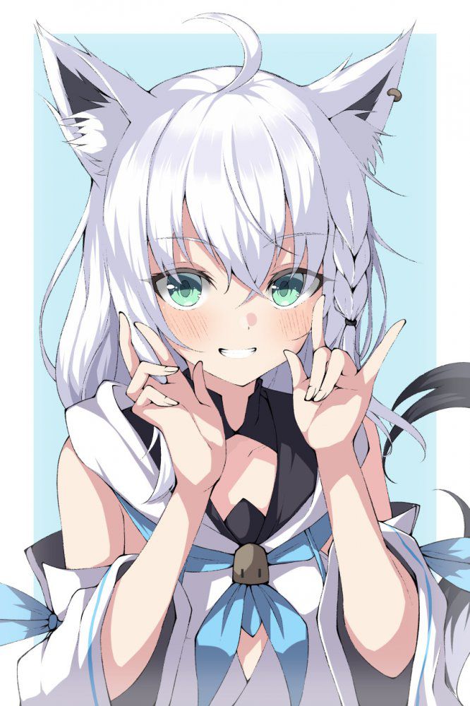 【Secondary】Silver-haired and white-haired girl image Part 33 14