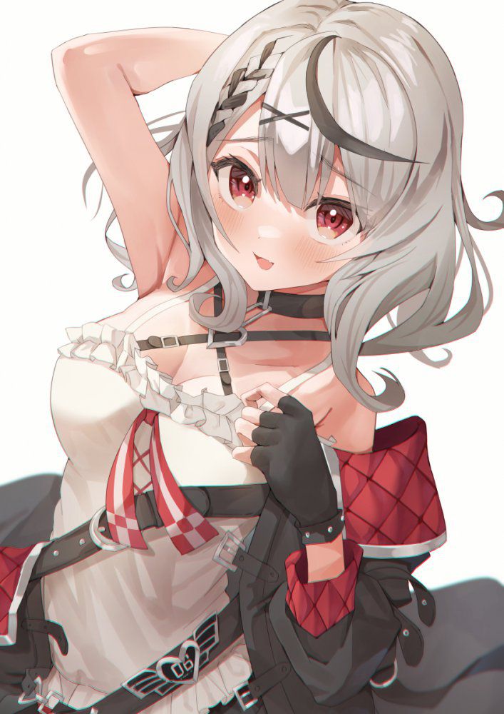 【Secondary】Silver-haired and white-haired girl image Part 33 32