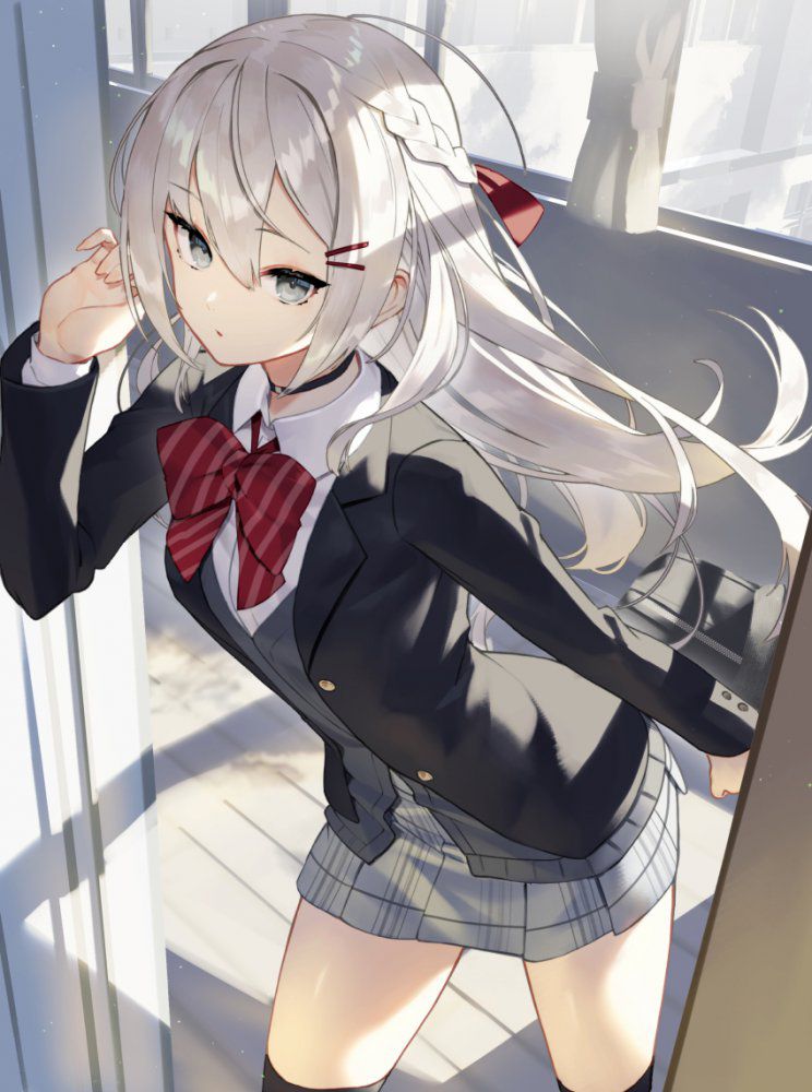 【Secondary】Silver-haired and white-haired girl image Part 33 46