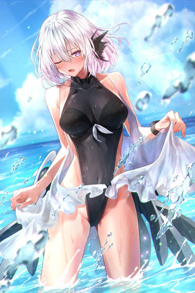 【Secondary】Silver-haired and white-haired girl image Part 33 6