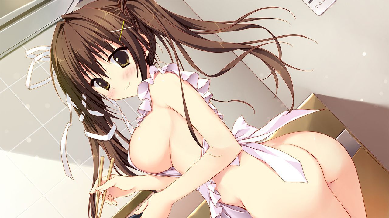 [2nd order] Beautiful girl secondary erotic image of a naked apron that becomes want to eat before rice 6 [nude apron] 26