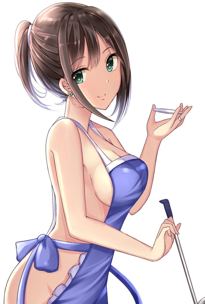 [2nd order] Beautiful girl secondary erotic image of a naked apron that becomes want to eat before rice 6 [nude apron] 9
