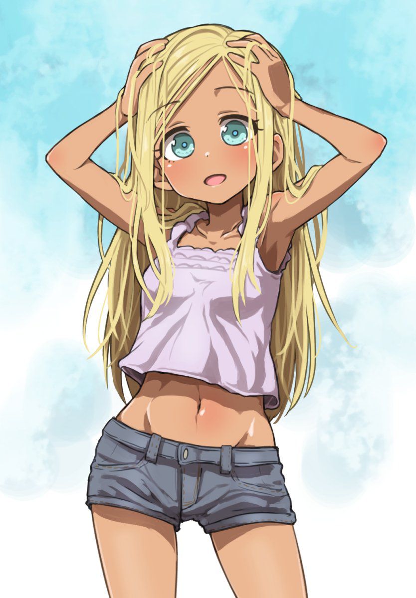 Beautiful girl secondary image of short pants that would be emphasized buttocks and thigh [second edition] [short pants, non-erotic] 28