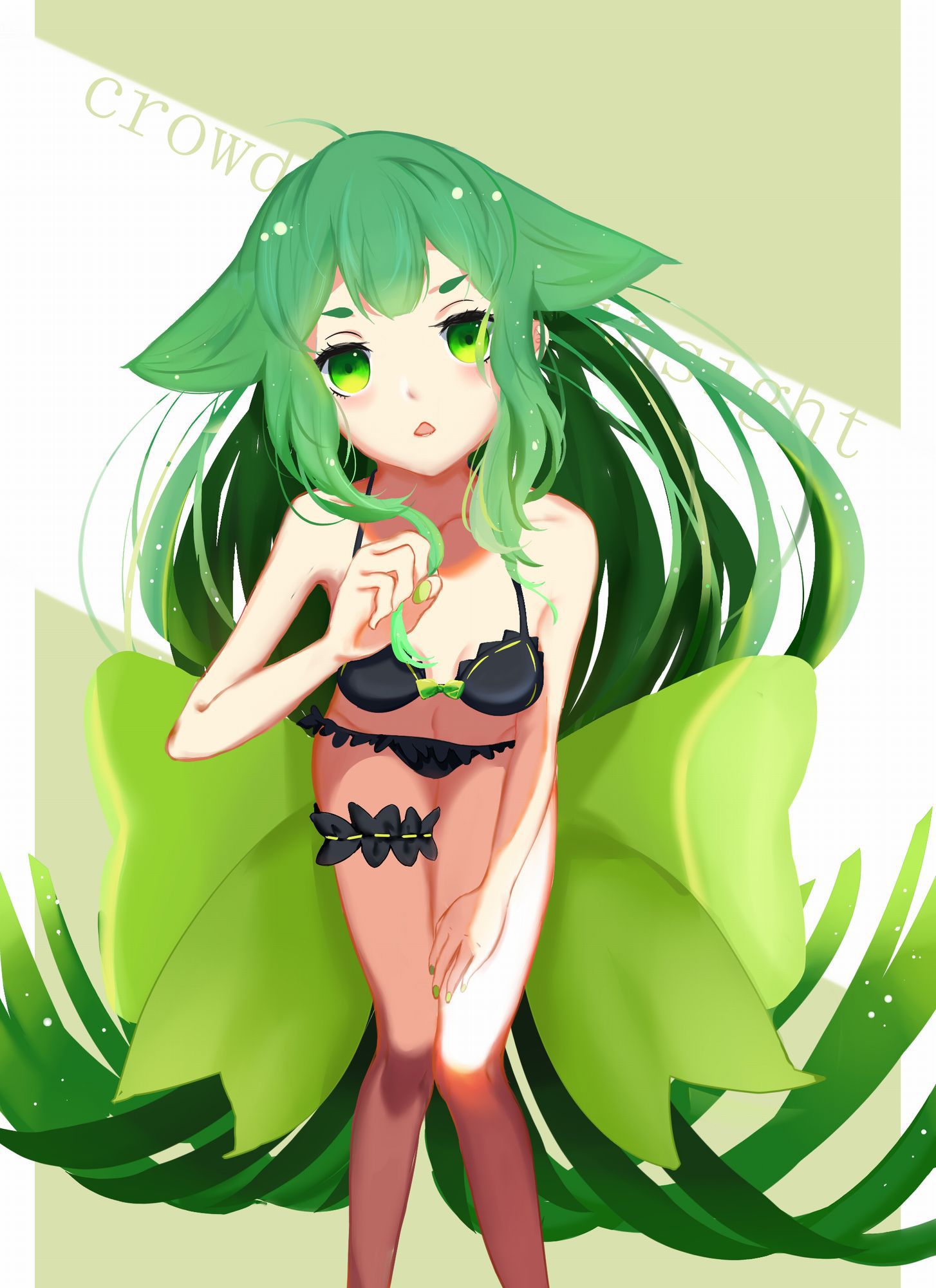 Healing Green! Secondary erotic pictures of girls with green hair wwww that 17 10