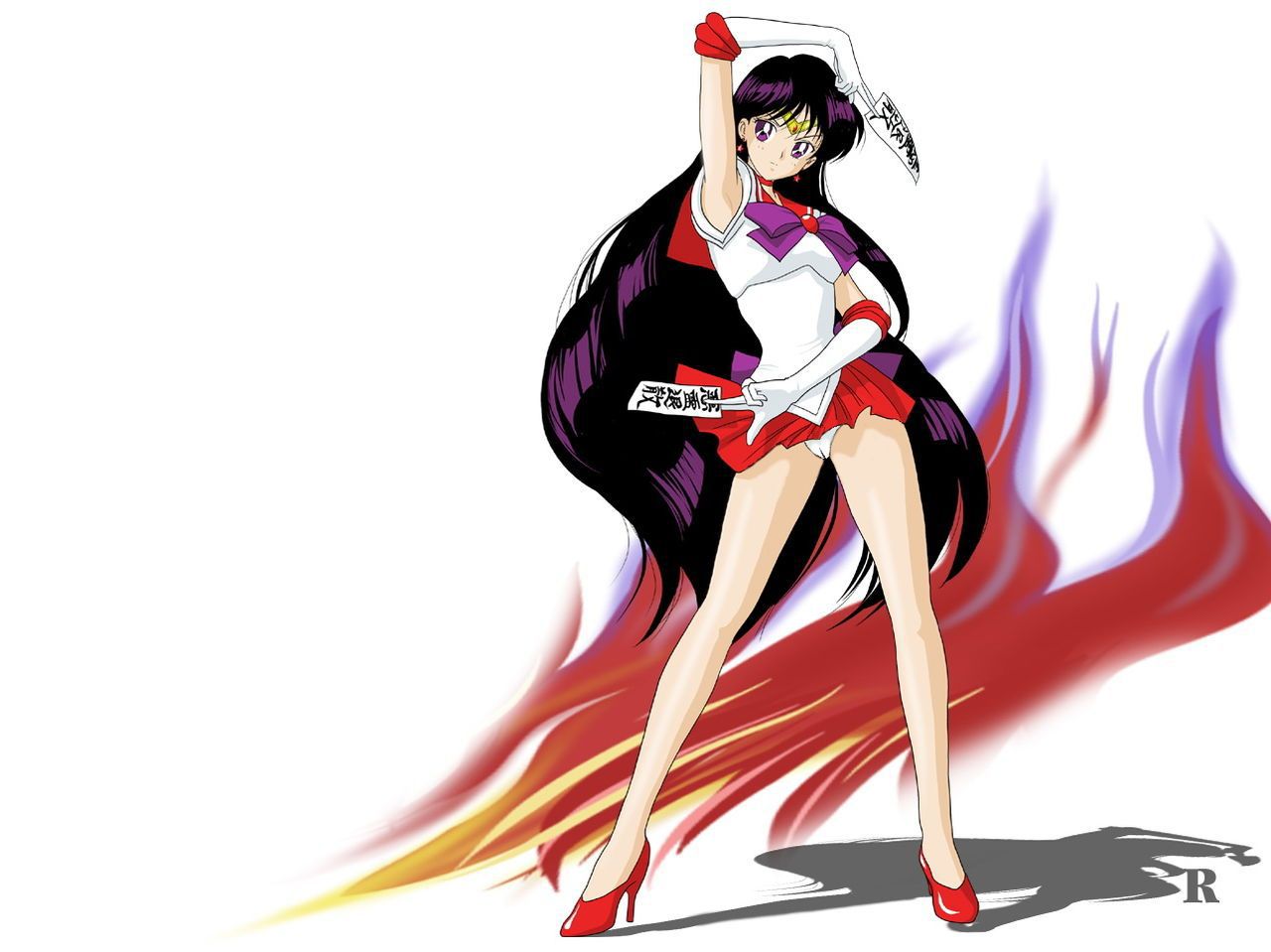 Beautiful Girl Warrior Sailor Moon: Saler Mars Hino Rei (REI) Photo-2 16