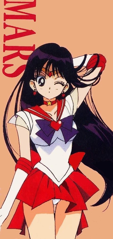 Beautiful Girl Warrior Sailor Moon: Saler Mars Hino Rei (REI) Photo-2 37