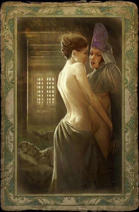 The Witcher 1 Romance Cards - Censored, Uncensored, Artbook 20