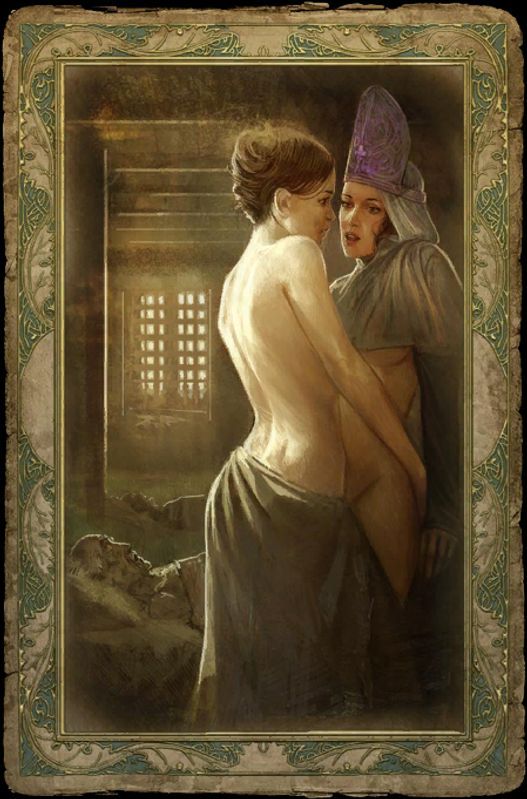 The Witcher 1 Romance Cards - Censored, Uncensored, Artbook 21