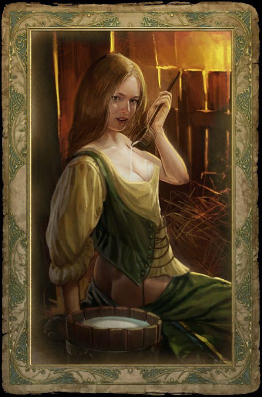 The Witcher 1 Romance Cards - Censored, Uncensored, Artbook 23