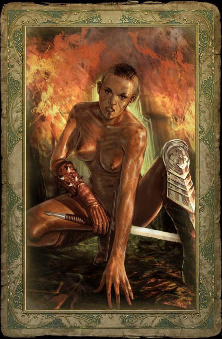 The Witcher 1 Romance Cards - Censored, Uncensored, Artbook 28