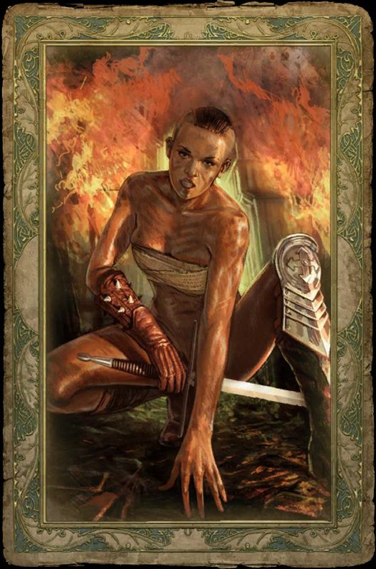 The Witcher 1 Romance Cards - Censored, Uncensored, Artbook 29