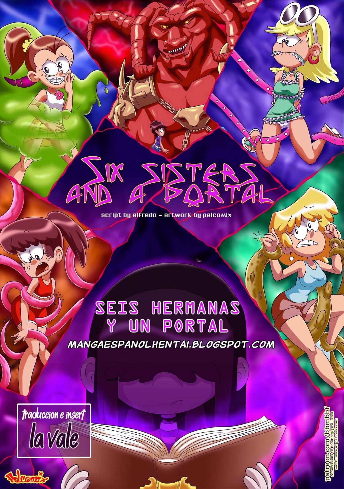 [Palcomix] In the Loud House - Seis Hermanas y un Portal (Six sisters and a portal) [Spanish] Ongoing 1