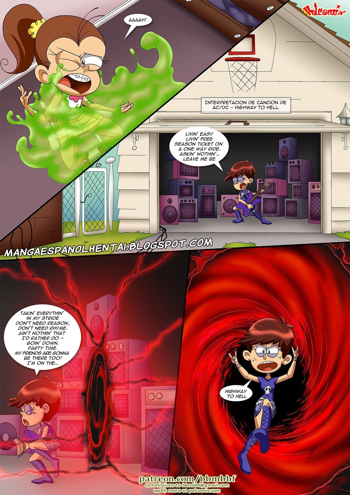 [Palcomix] In the Loud House - Seis Hermanas y un Portal (Six sisters and a portal) [Spanish] Ongoing 7