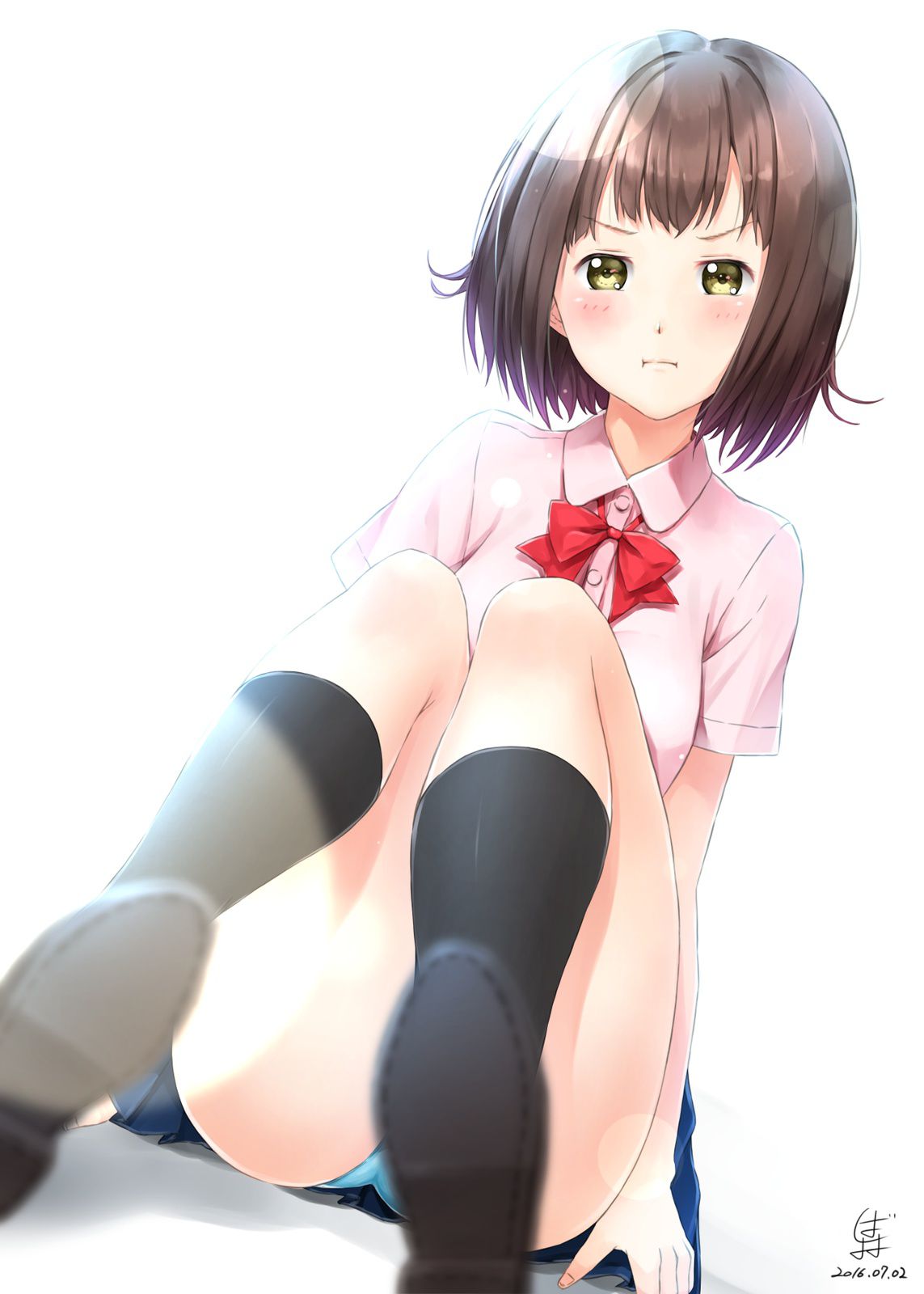 I wonder why the thighs of high school girls so erotic part10 12