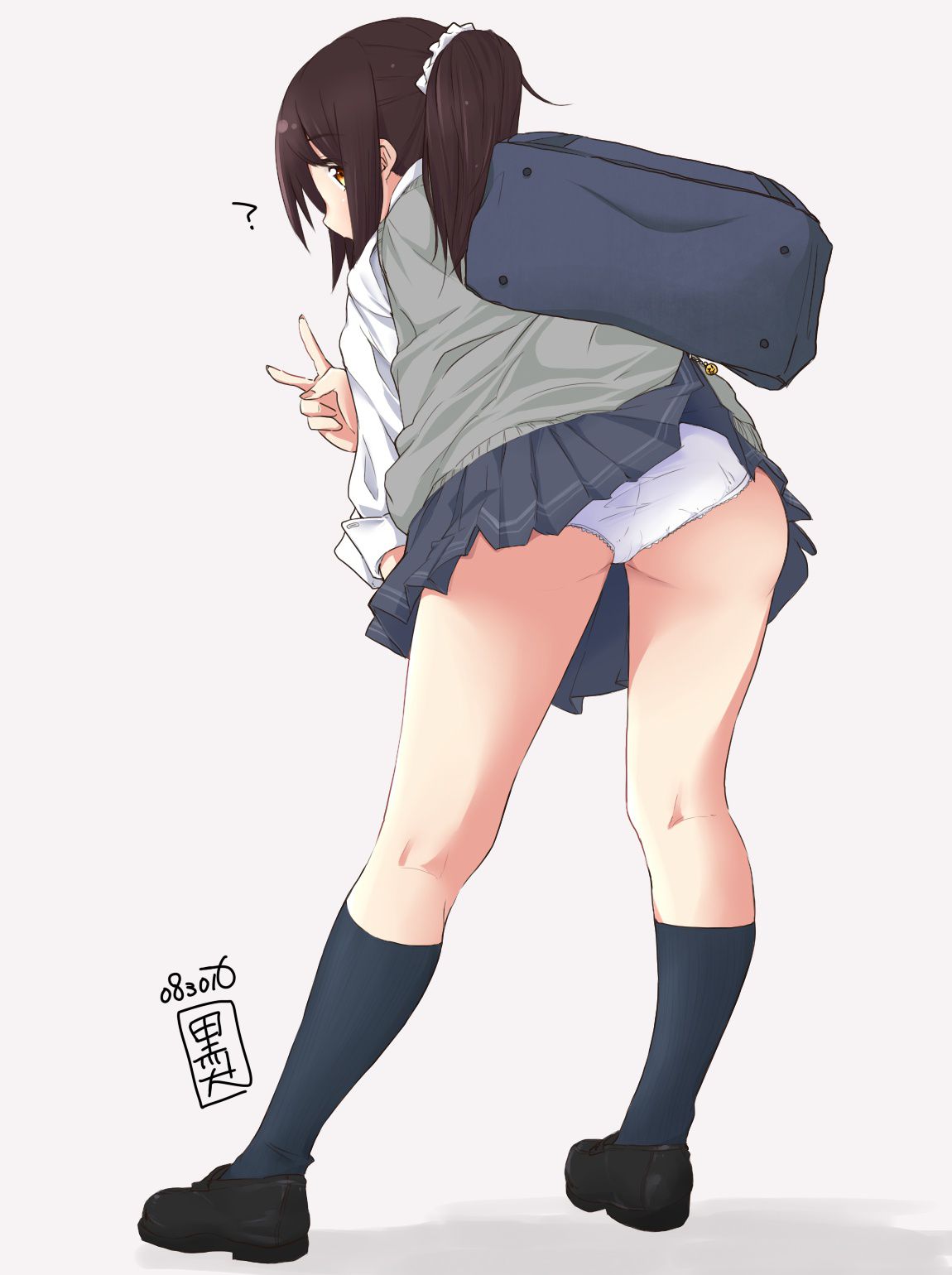 I wonder why the thighs of high school girls so erotic part10 9