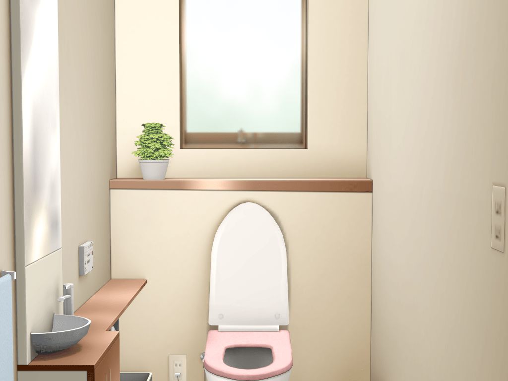 Background 【 toilet 】 background image of toilet and lavatory that can be used to create erotic Photoshop 7