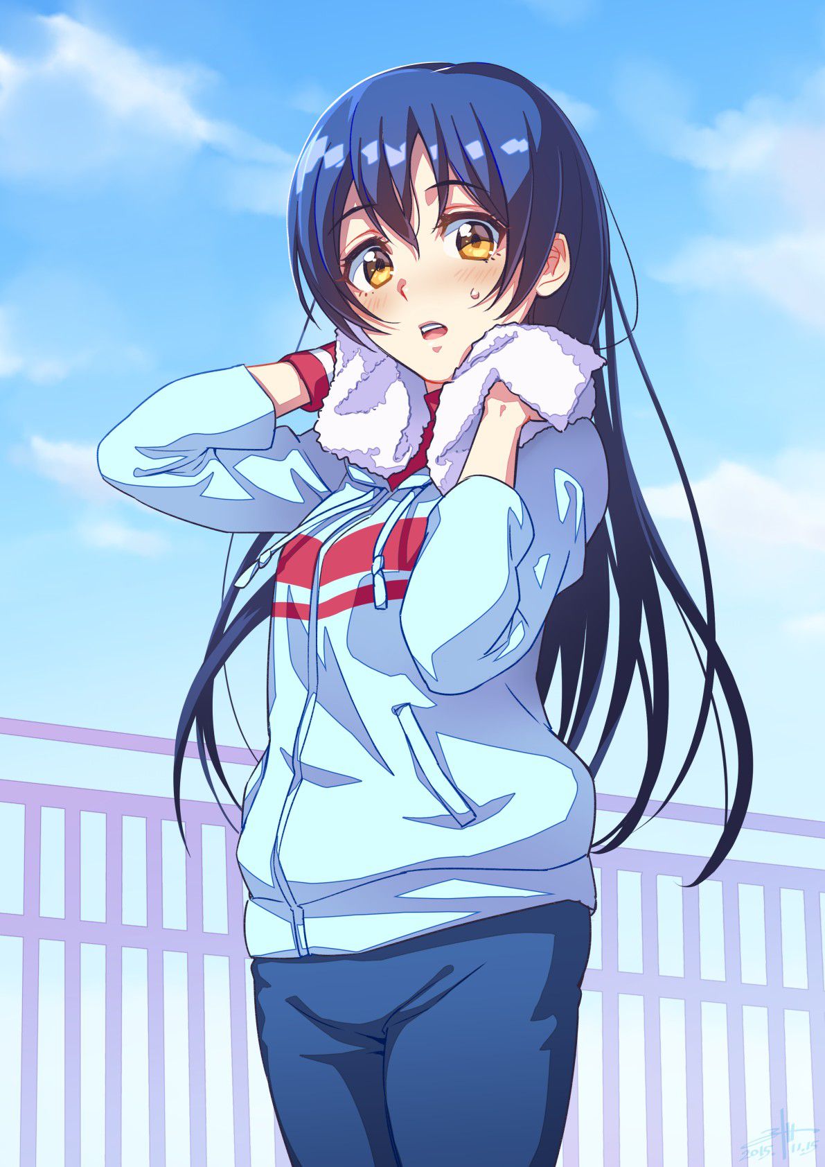 [Secondary] [Love live! Sonoda Umi-chan cute secondary erotic image [Love live] 24