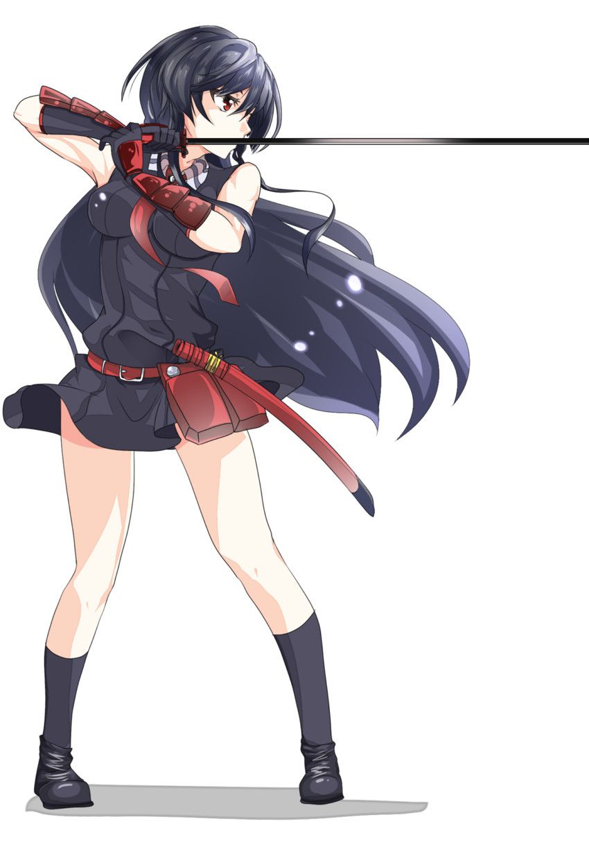 Secondary erotic pictures of girls with weapons 7 [swords, etc.] 33