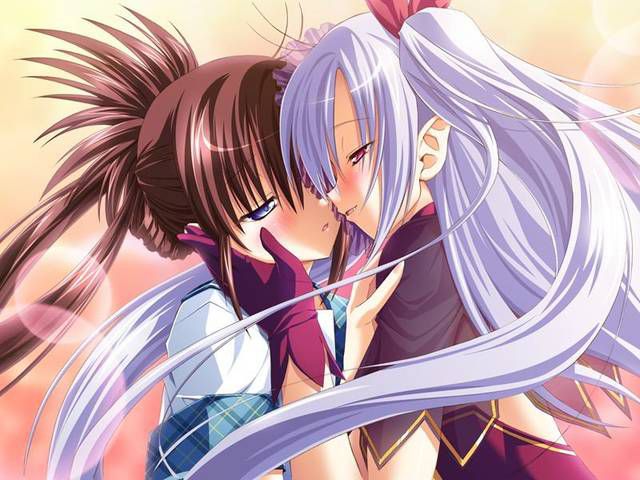 [105 Reference images] No matter how erotic it is yuri Lesbian image that flirting in girls each other.... 4 22