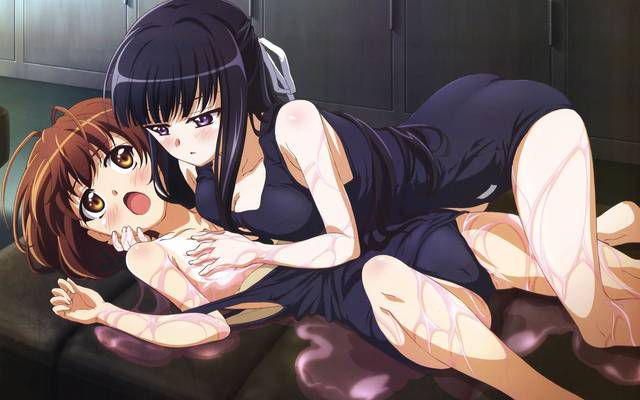 [105 Reference images] No matter how erotic it is yuri Lesbian image that flirting in girls each other.... 4 33