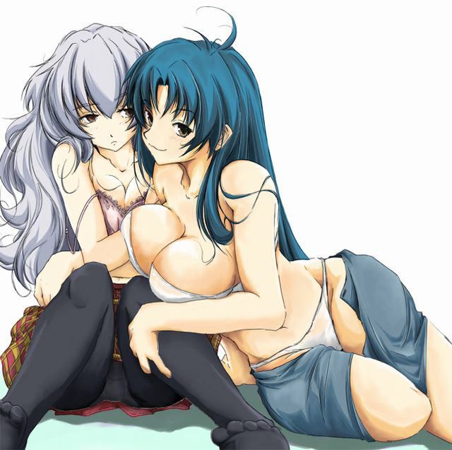 [105 Reference images] No matter how erotic it is yuri Lesbian image that flirting in girls each other.... 4 38