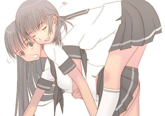 [105 Reference images] No matter how erotic it is yuri Lesbian image that flirting in girls each other.... 4 47