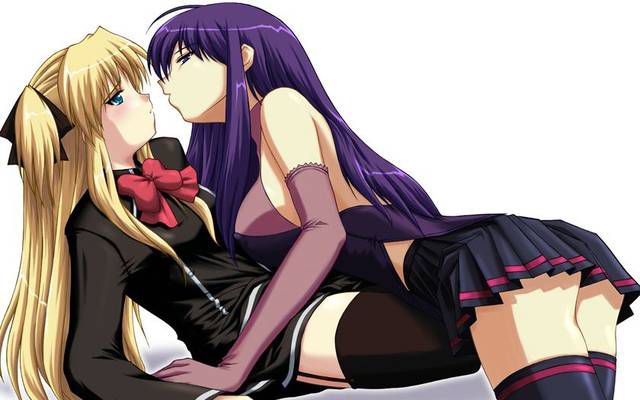 [105 Reference images] No matter how erotic it is yuri Lesbian image that flirting in girls each other.... 4 51