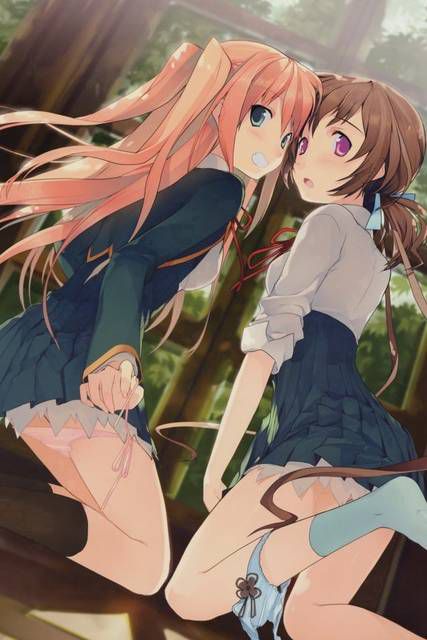 [105 Reference images] No matter how erotic it is yuri Lesbian image that flirting in girls each other.... 4 55