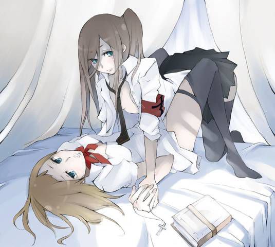 [105 Reference images] No matter how erotic it is yuri Lesbian image that flirting in girls each other.... 4 7