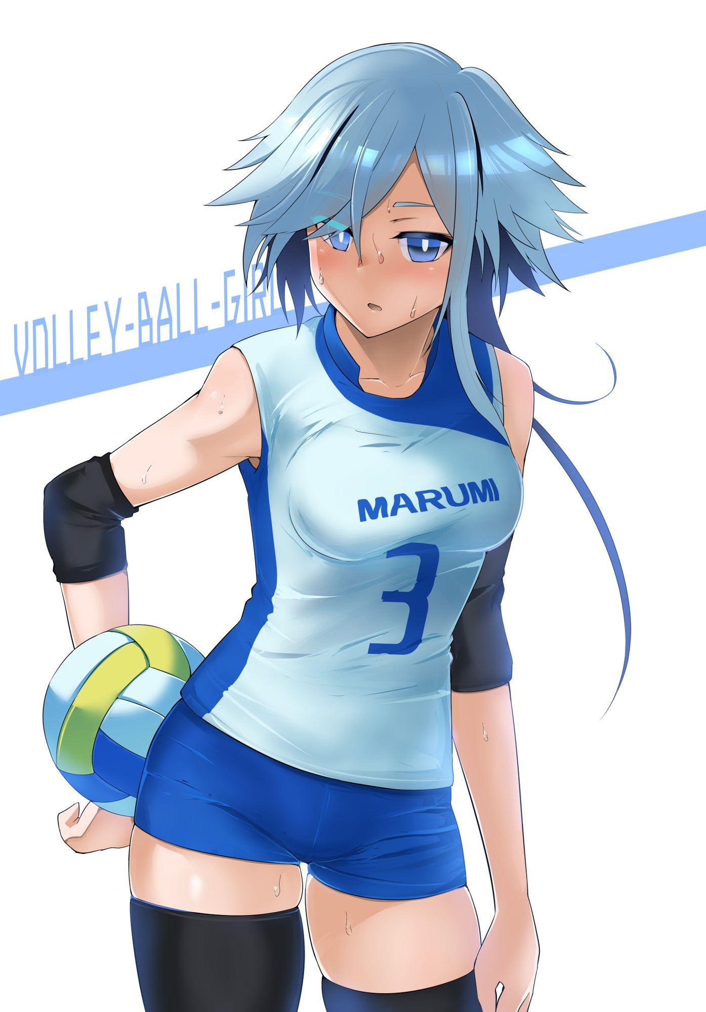 Are you always doing your best in a sweaty and tight uniform?! Volleyball Club Women ♪ 13