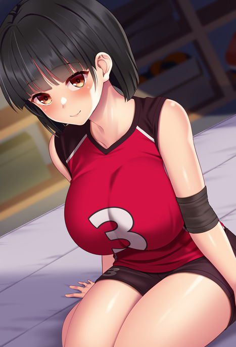 Are you always doing your best in a sweaty and tight uniform?! Volleyball Club Women ♪ 20