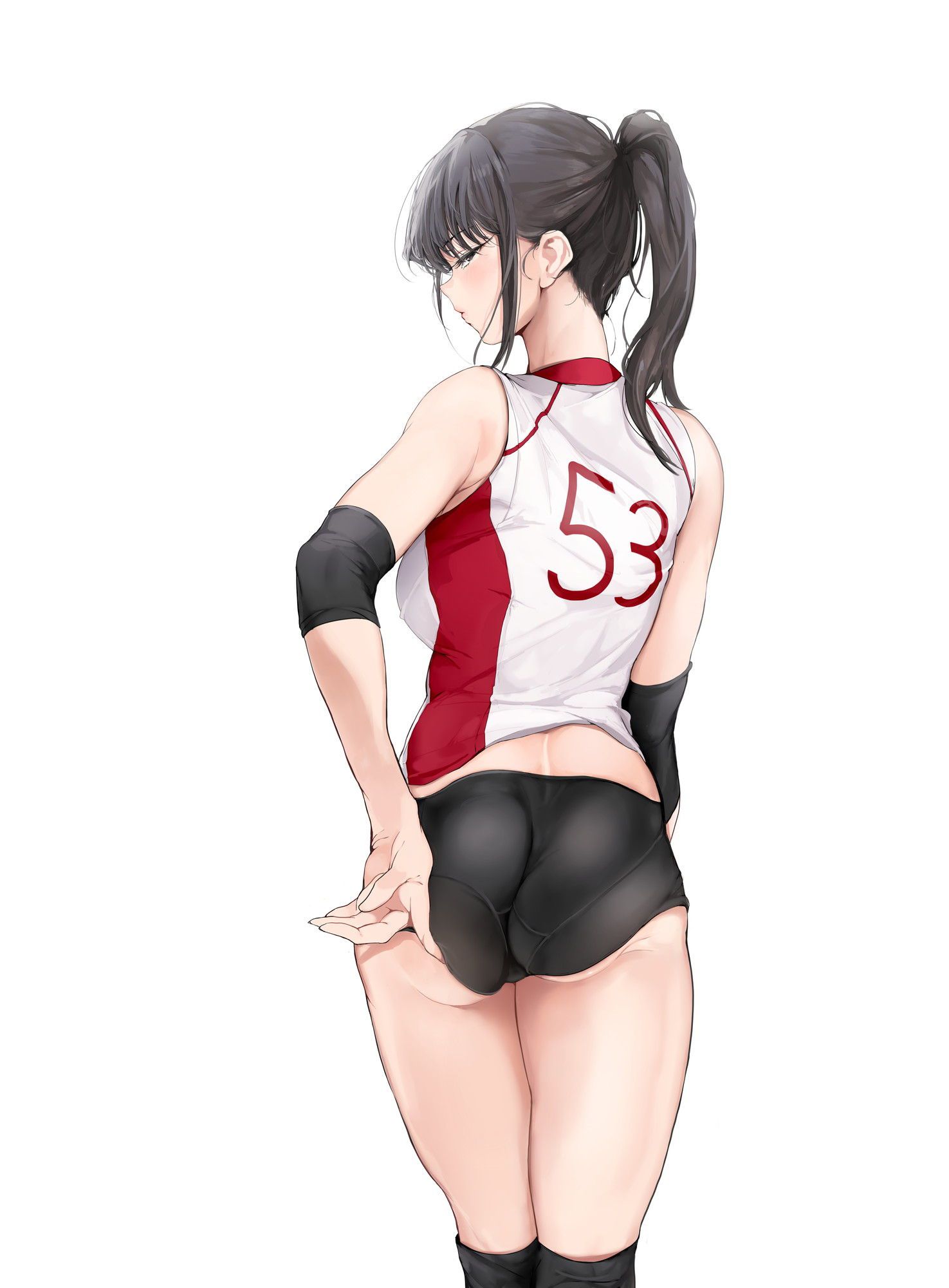 Are you always doing your best in a sweaty and tight uniform?! Volleyball Club Women ♪ 21