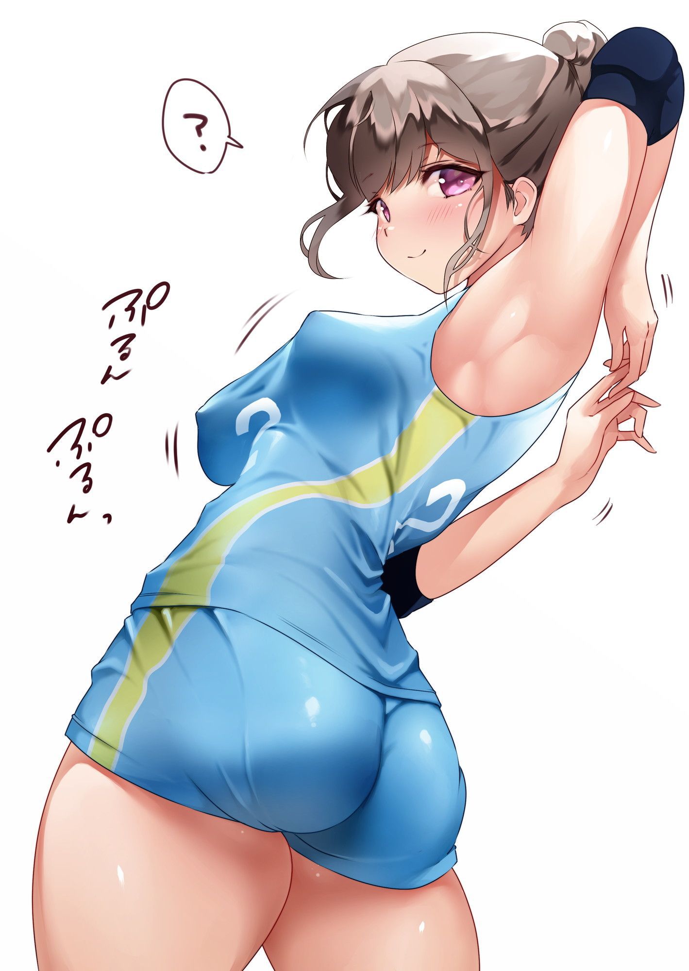 Are you always doing your best in a sweaty and tight uniform?! Volleyball Club Women ♪ 23