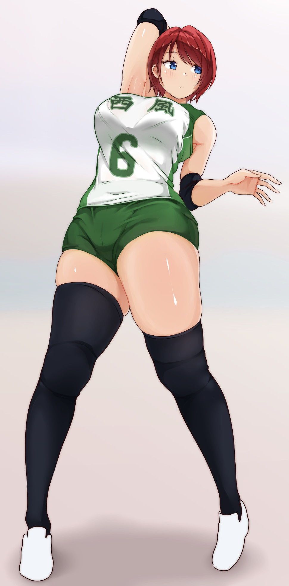 Are you always doing your best in a sweaty and tight uniform?! Volleyball Club Women ♪ 27