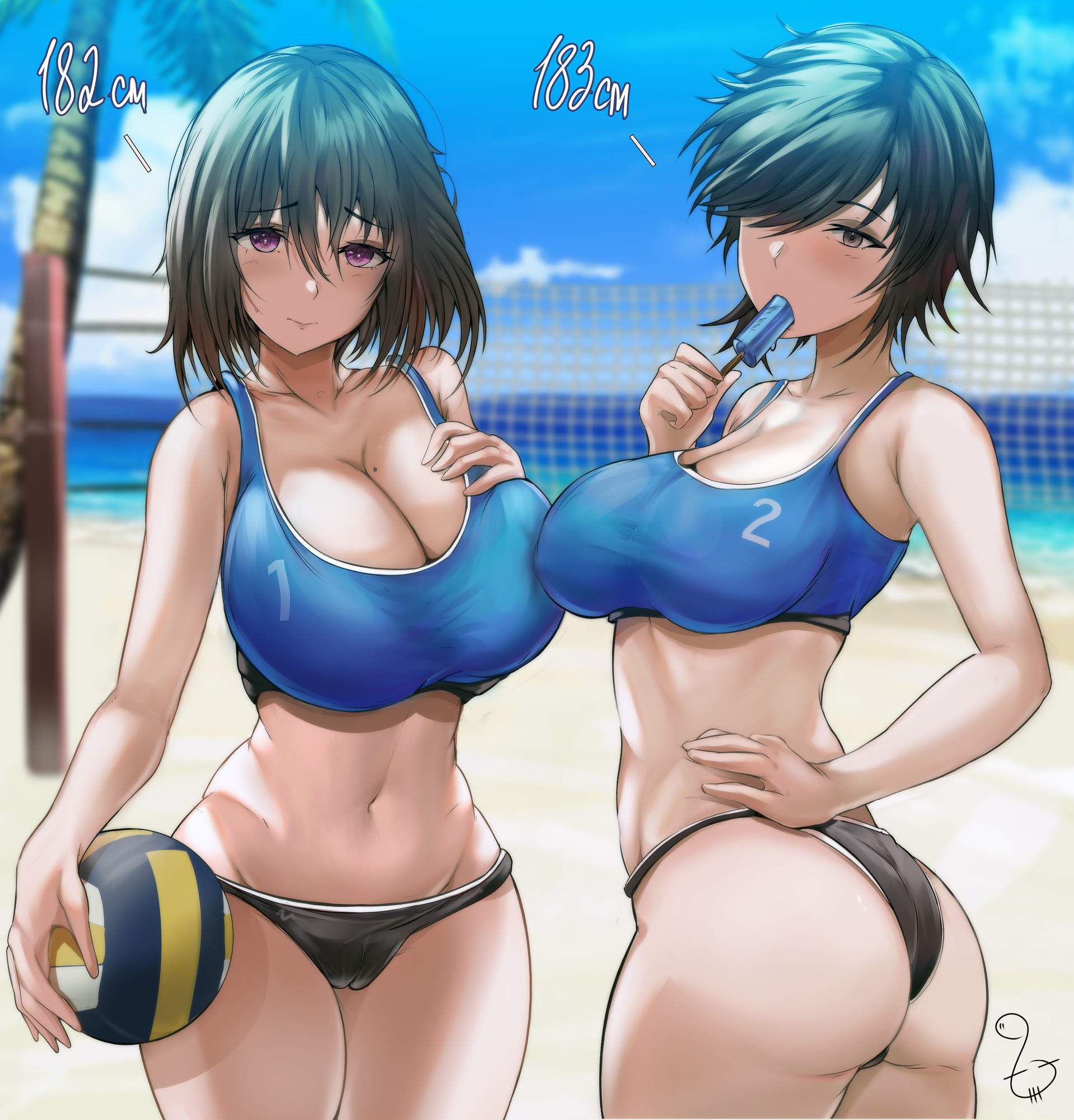 Are you always doing your best in a sweaty and tight uniform?! Volleyball Club Women ♪ 31