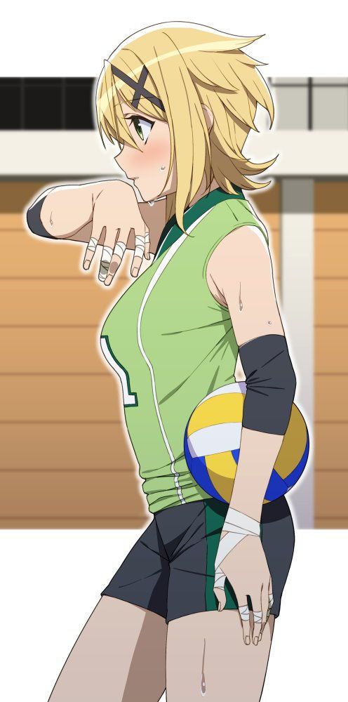 Are you always doing your best in a sweaty and tight uniform?! Volleyball Club Women ♪ 39