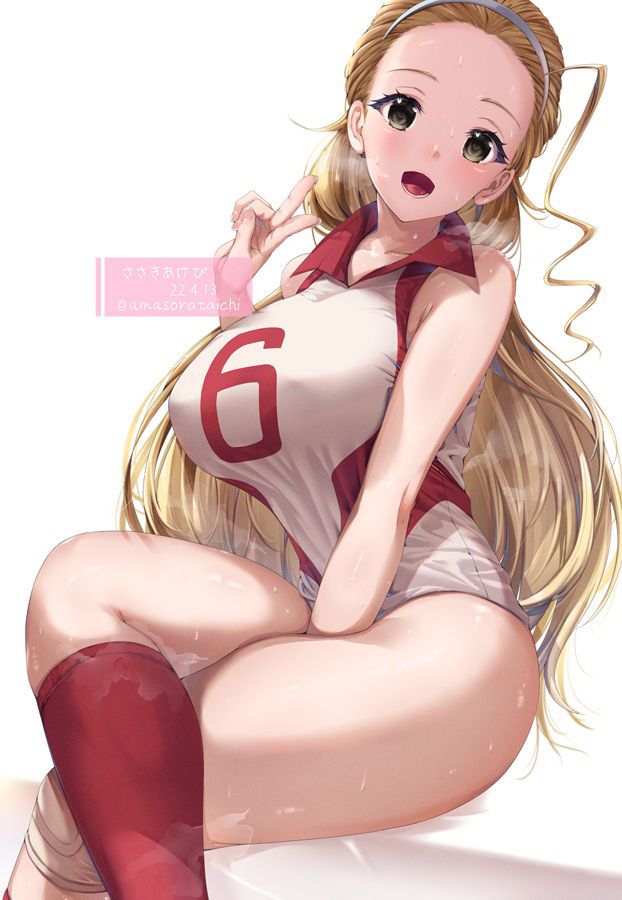 Are you always doing your best in a sweaty and tight uniform?! Volleyball Club Women ♪ 41