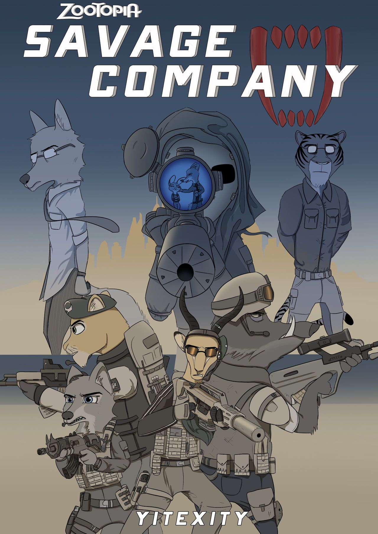 [Yitexity] Savage Company - Chapter 2 (Zootopia) [Ongoing] 1