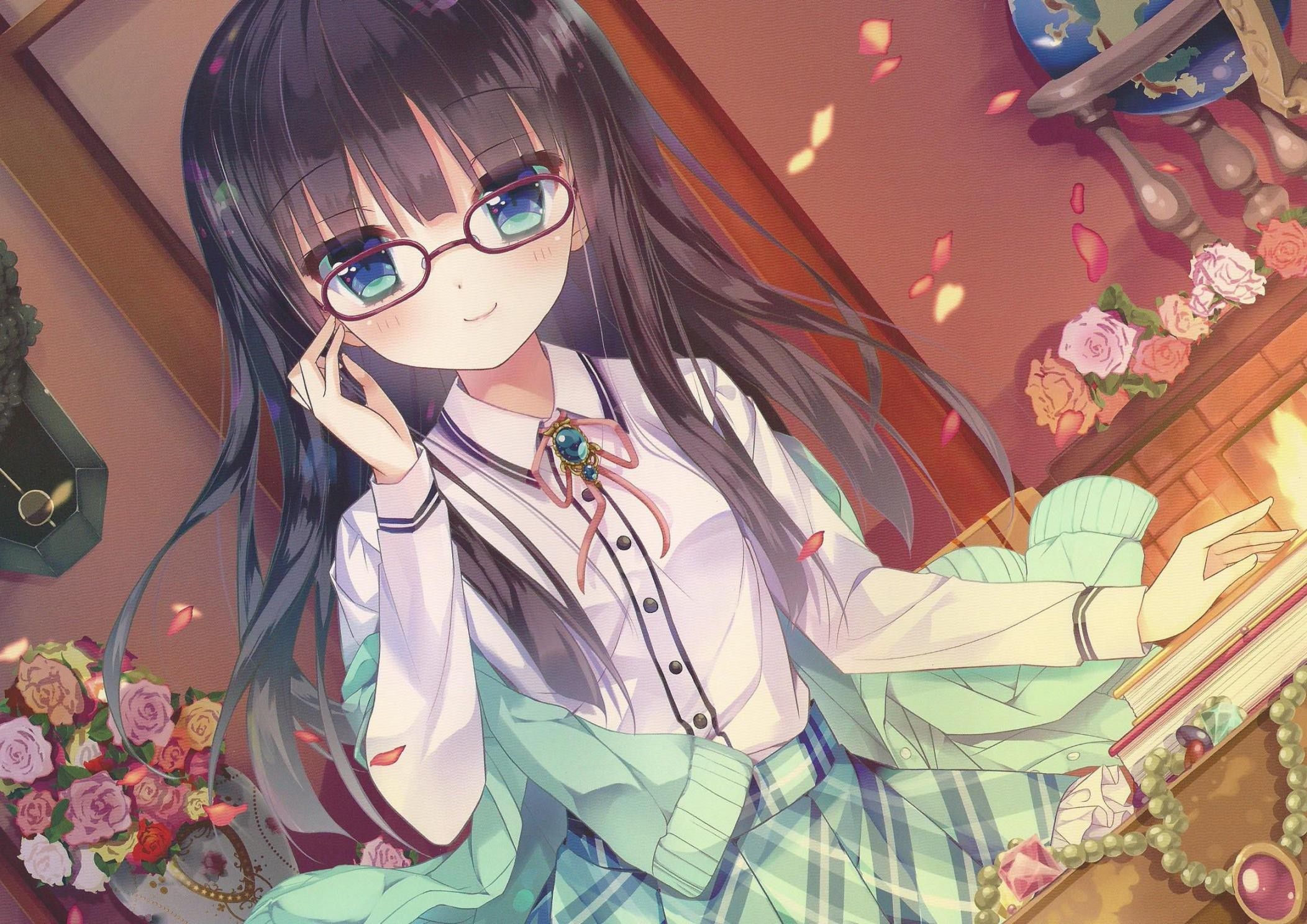 [2nd] The second image of the cute glasses girl [the glasses girl, non-erotic] 2