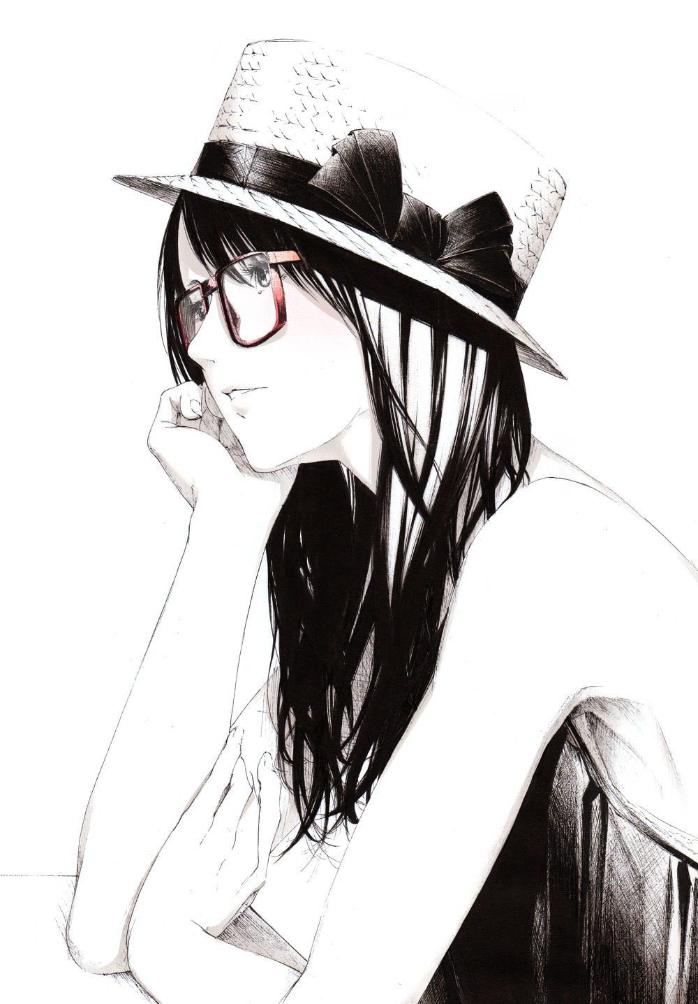 [2nd] The second image of the cute glasses girl [the glasses girl, non-erotic] 23