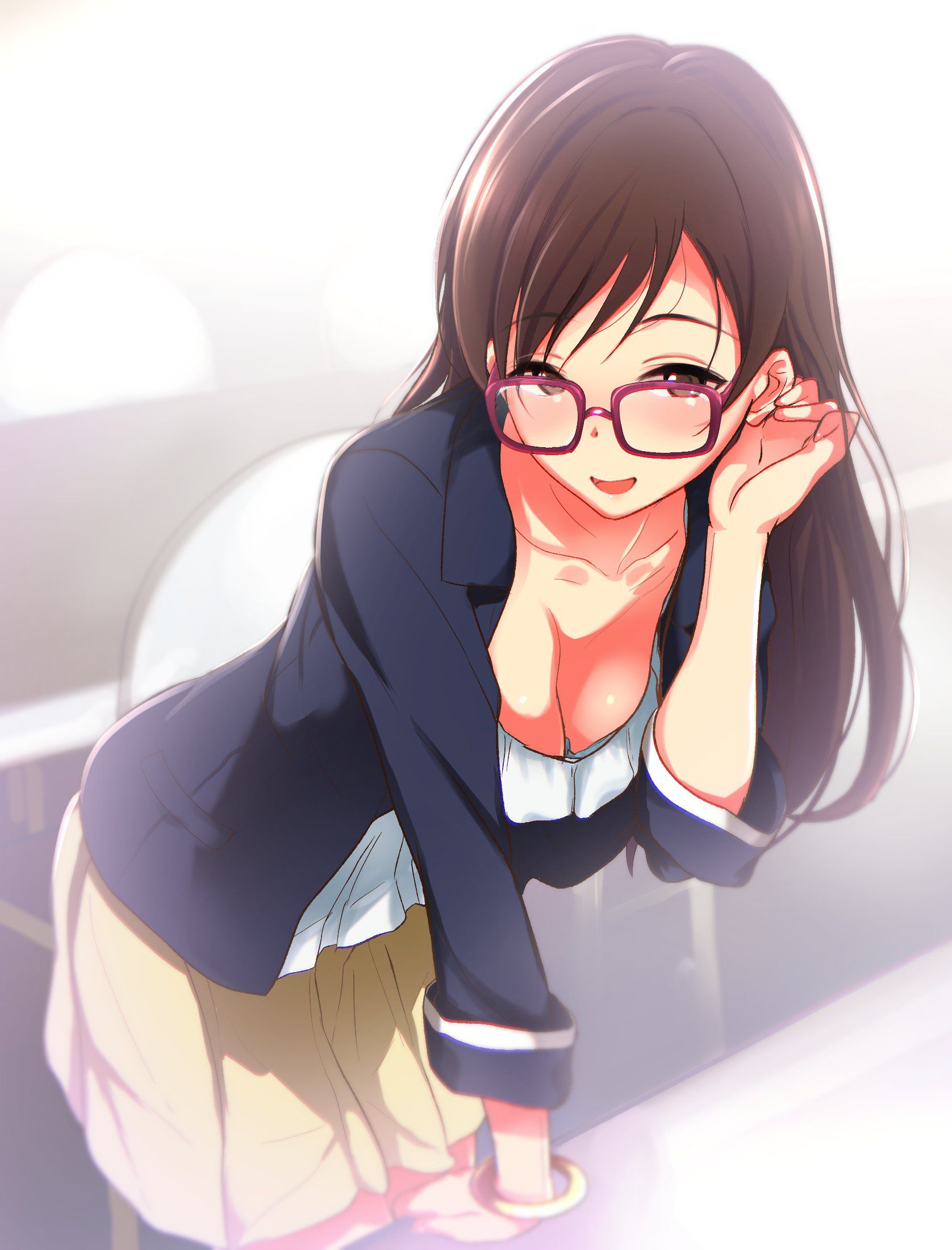 [2nd] The second image of the cute glasses girl [the glasses girl, non-erotic] 9