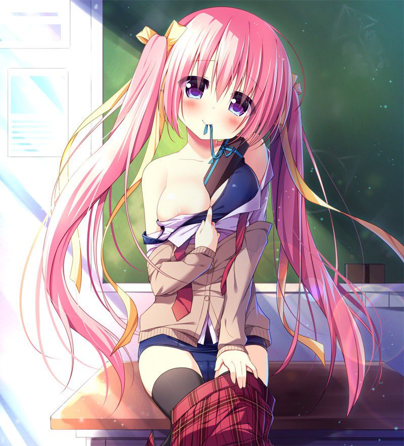 Secondary erotic image of cute girl with pink hair Part 7 [Pink hair] 27