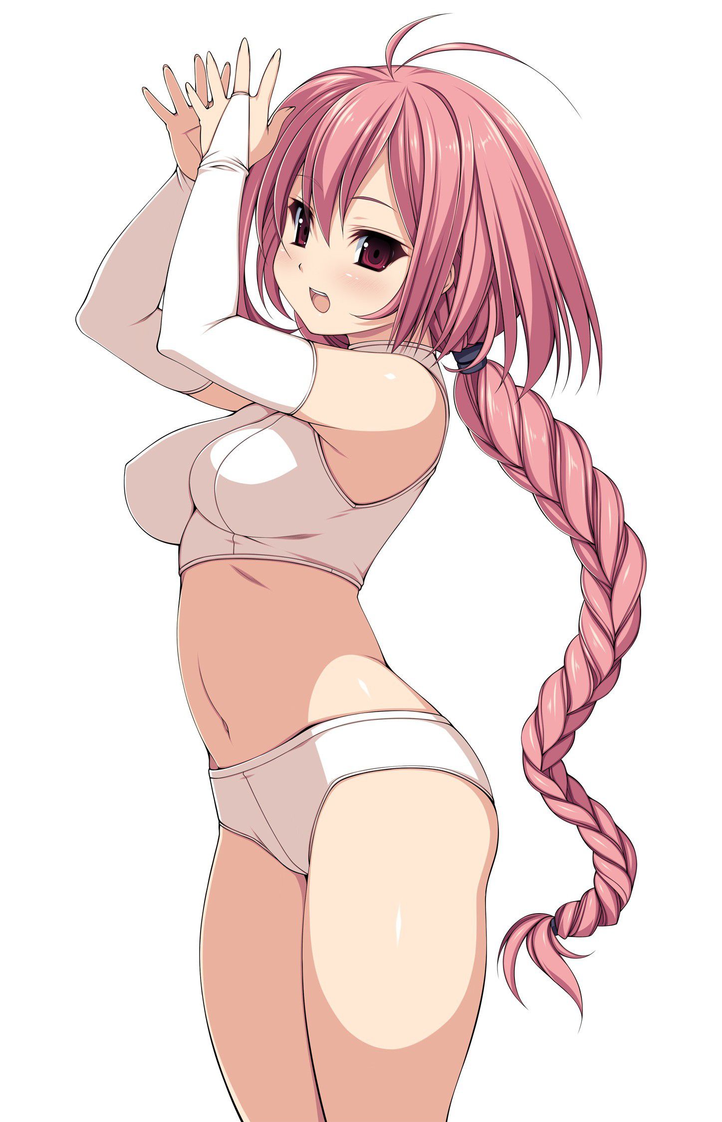 Secondary erotic image of cute girl with pink hair Part 7 [Pink hair] 8