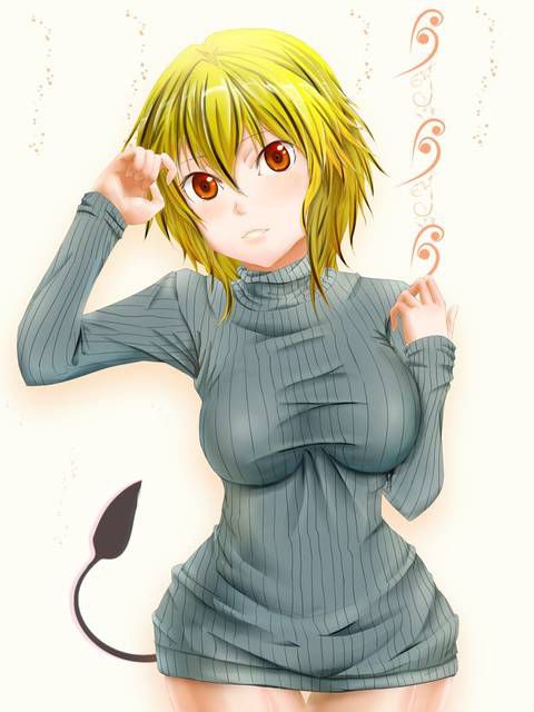 [116 photos Erotic pictures] Two-dimensional girl wearing a sweater like? 3 [zeta-length rib] 66