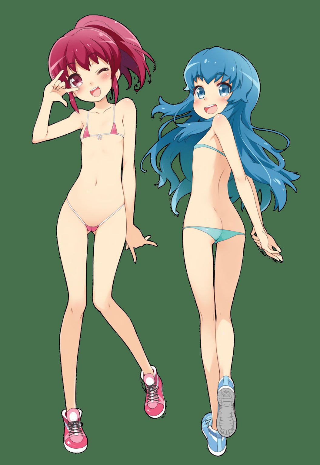 [Anime character material] png background of animated characters erotic images that 118 29