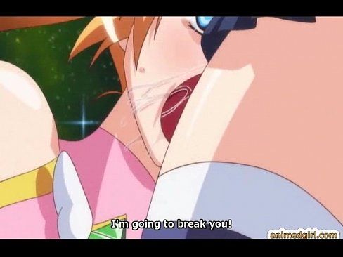 Pregnant anime caught and drilled all hole by tentacles monster - 5 min 10